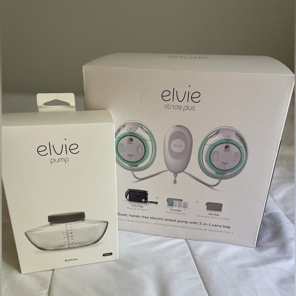 Other Elvie Stride Plus Pump With Attachments And Added Goodies